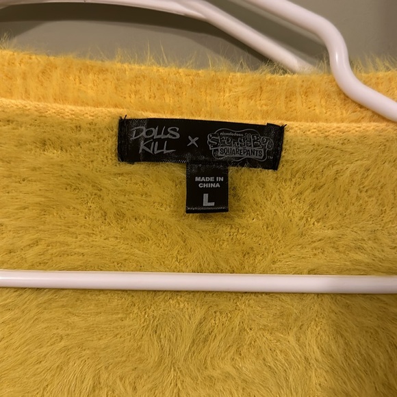 SPONGEBOB SOAK UP MY LOVE DRESS AND SHRUG SET L - Picture 6 of 8